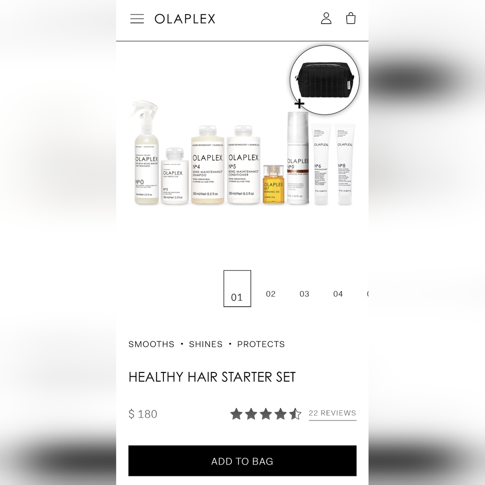 NWT Healthy Hair Starter Set •°~Bonus Free Bag~°•